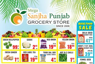 Sanjha Punjab Grocery Store Flyer August 28 to September 3