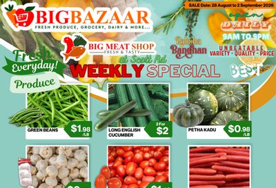 Big Bazaar Canada Flyer August 28 to September 2