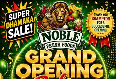 Noble Fresh Foods Flyer August 27 to September 2