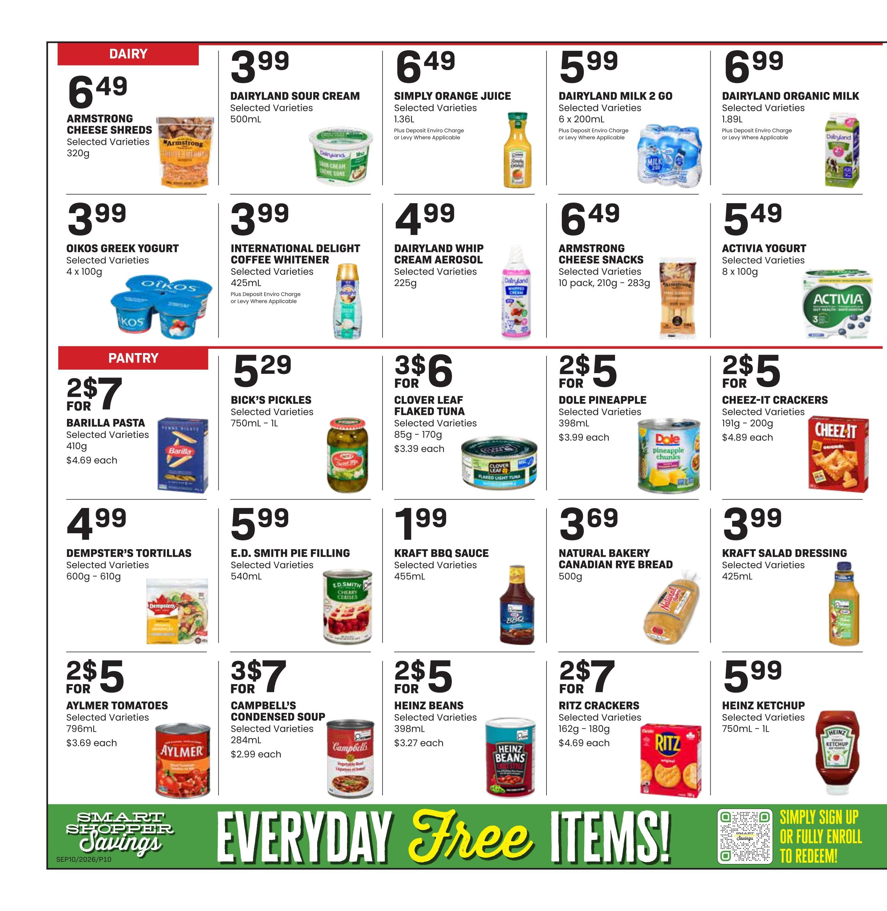 Freson Bros. Flyer September 4 to 10