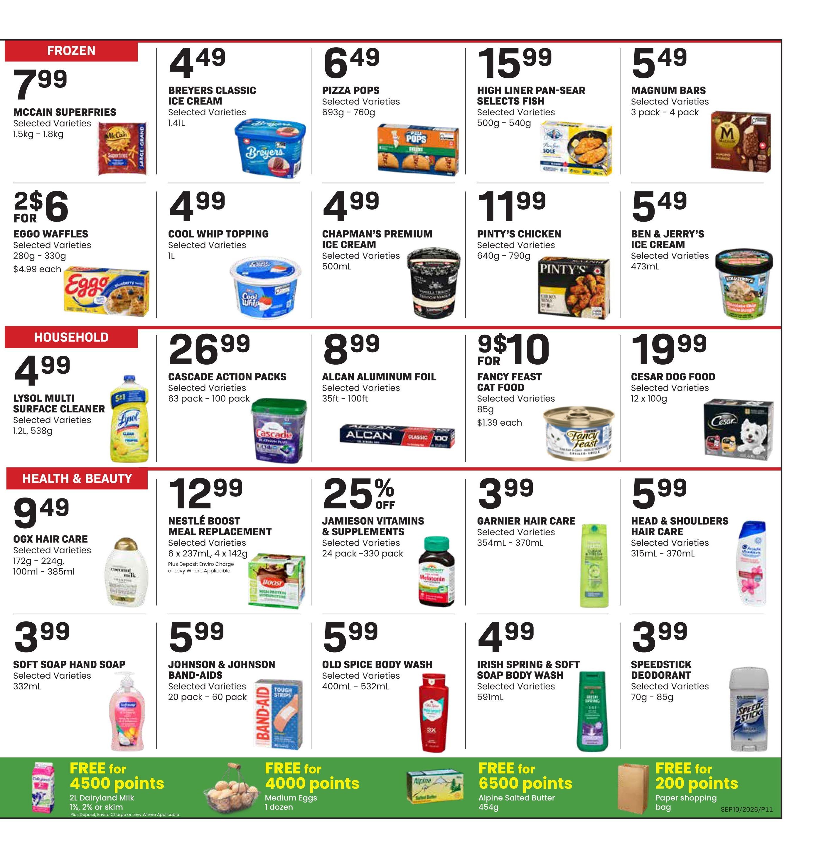 Freson Bros. Flyer September 4 to 10