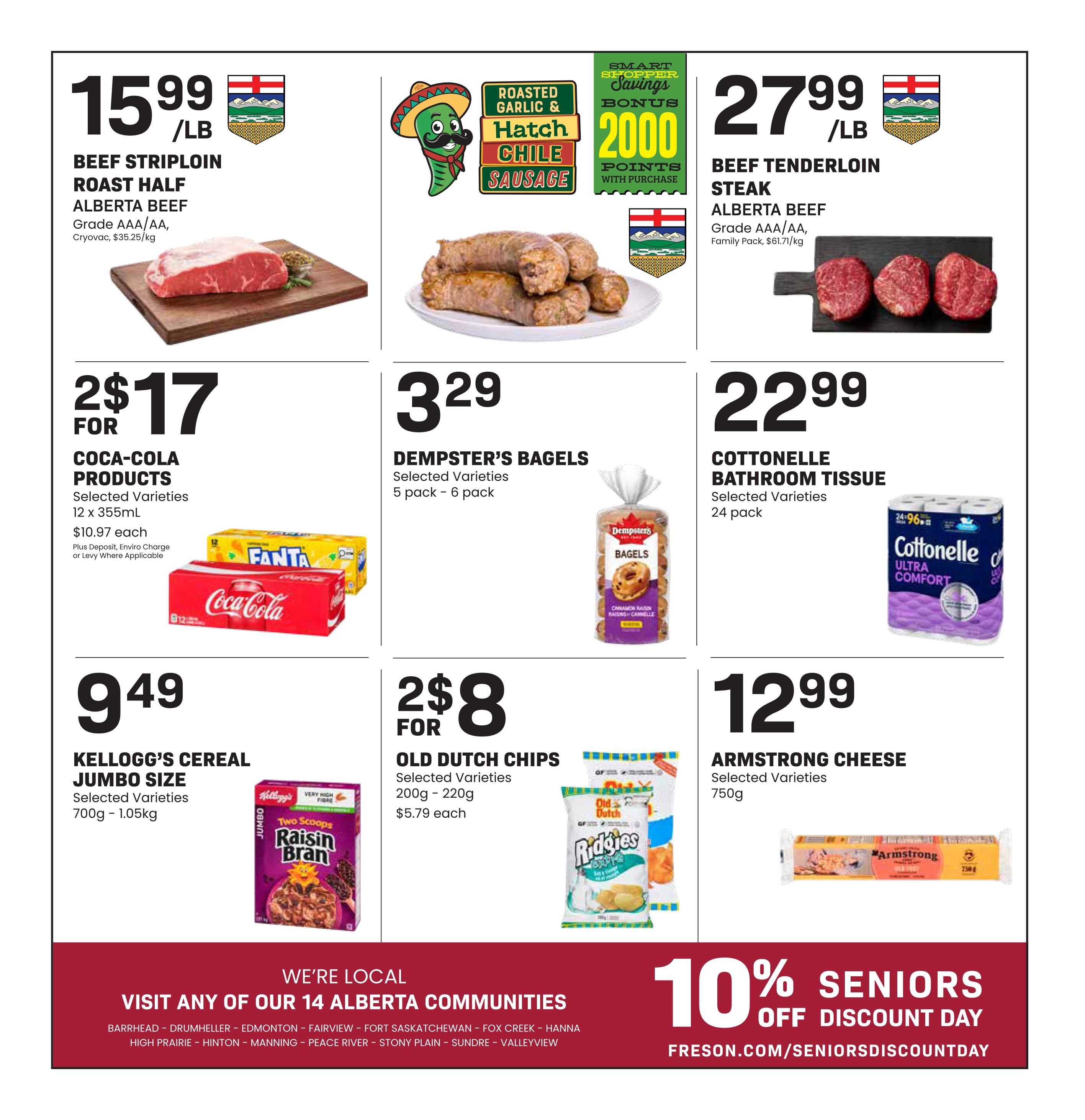 Freson Bros. Flyer September 4 to 10