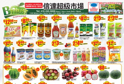 Btrust Supermarket (North York) Flyer July 3 to 9