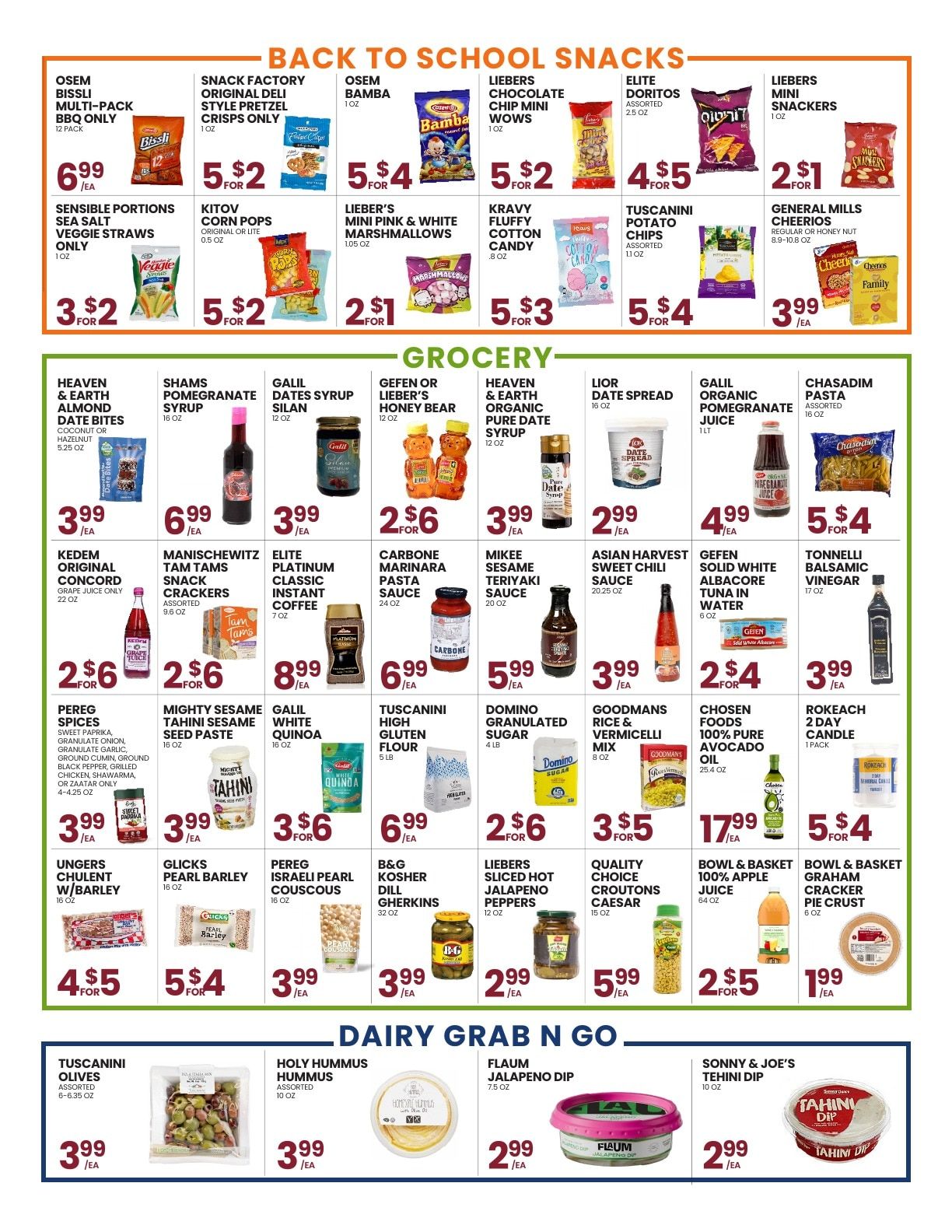 Aron's Kissena Farms (Flushing, NY) Weekly Ad August 30 - September 4, 2026