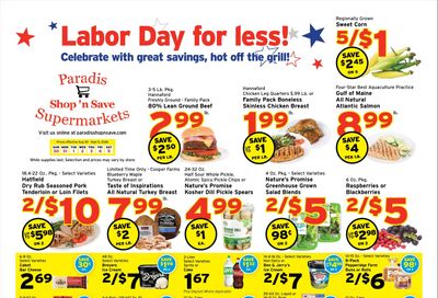 Paradis Shop'n Save Weekly Ad August 30 - September 5, 2026