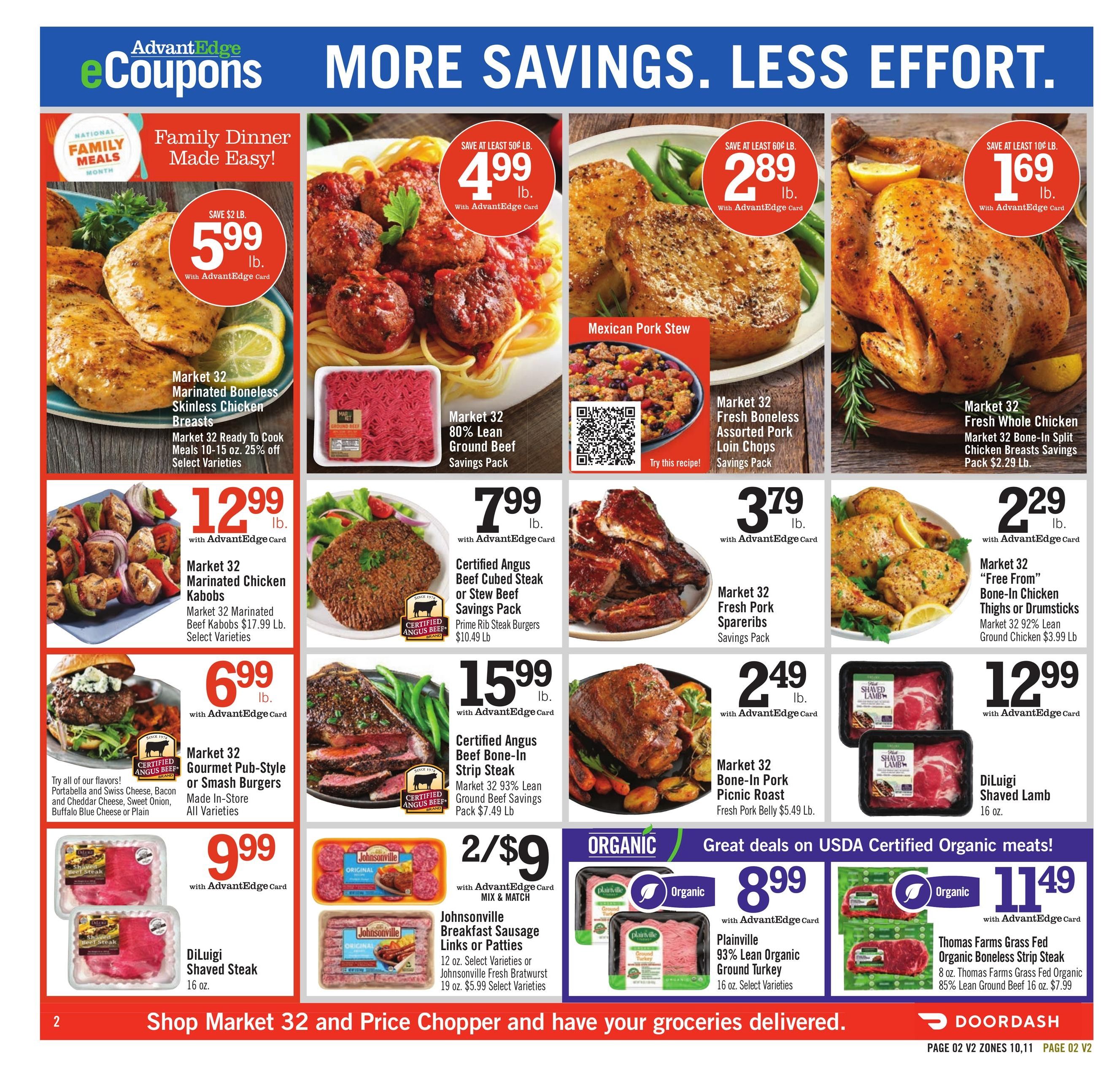 Price Chopper (Athol–Cambridge Area, MA–RI) Weekly Ad August 30 - September 5, 2026