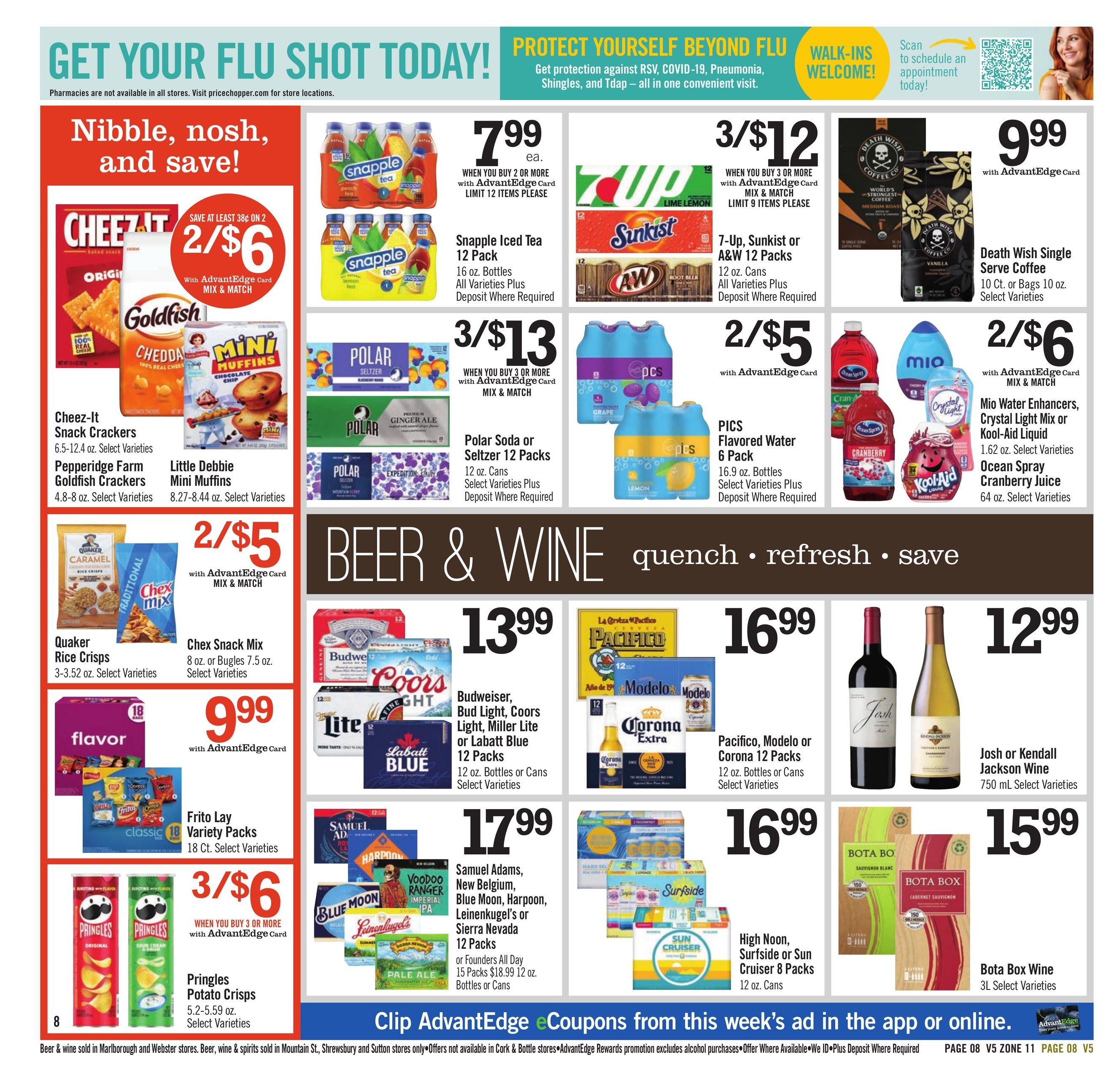 Price Chopper (Athol–Cambridge Area, MA–RI) Weekly Ad August 30 - September 5, 2026