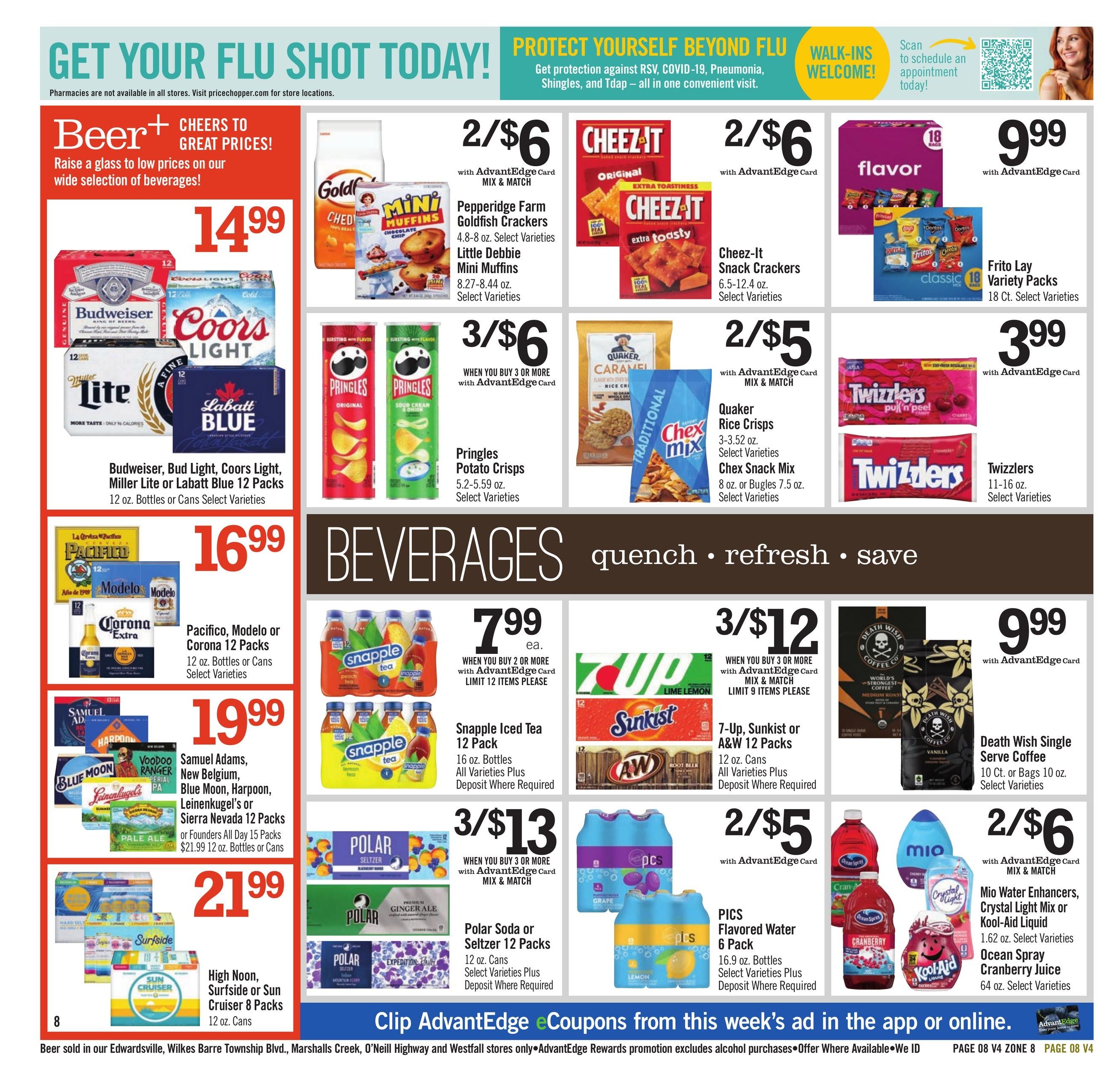 Price Chopper (Monticello Area, NY) Weekly Ad August 30 - September 5, 2026