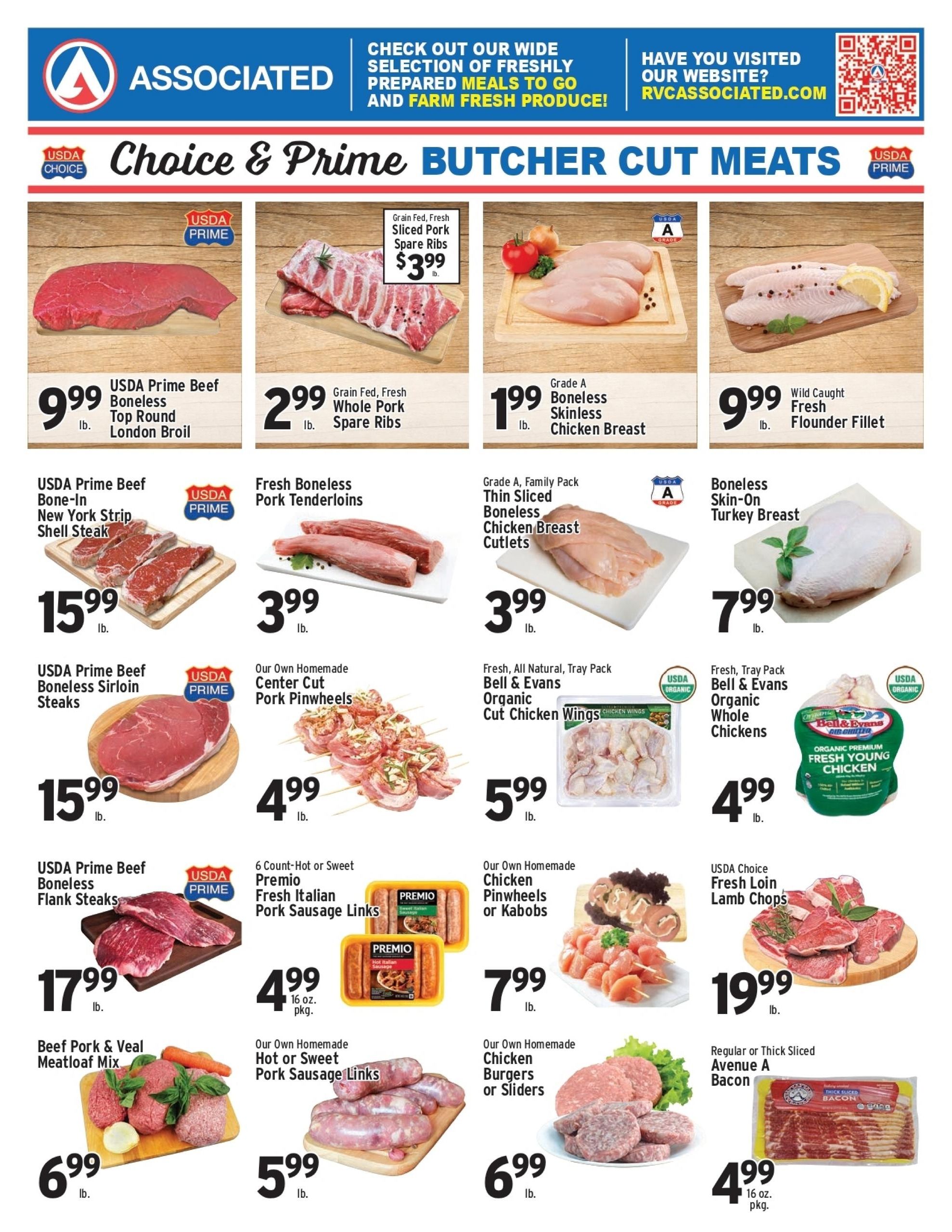 Associated Supermarkets (Carle Place Area, NY) Weekly Ad August 28 - September 3, 2026