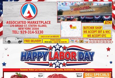 Associated Supermarkets (Elizabeth-Newark Area, NJ) Weekly Ad August 28 - September 3, 2026