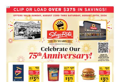 ShopRite (949 Beards Hill Rd, Aberdeen, MD) Weekly Ad August 28 - September 3, 2026