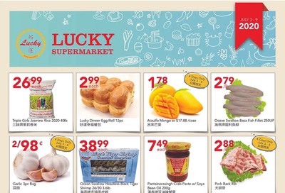 Lucky Supermarket (Edmonton) Flyer July 3 to 9