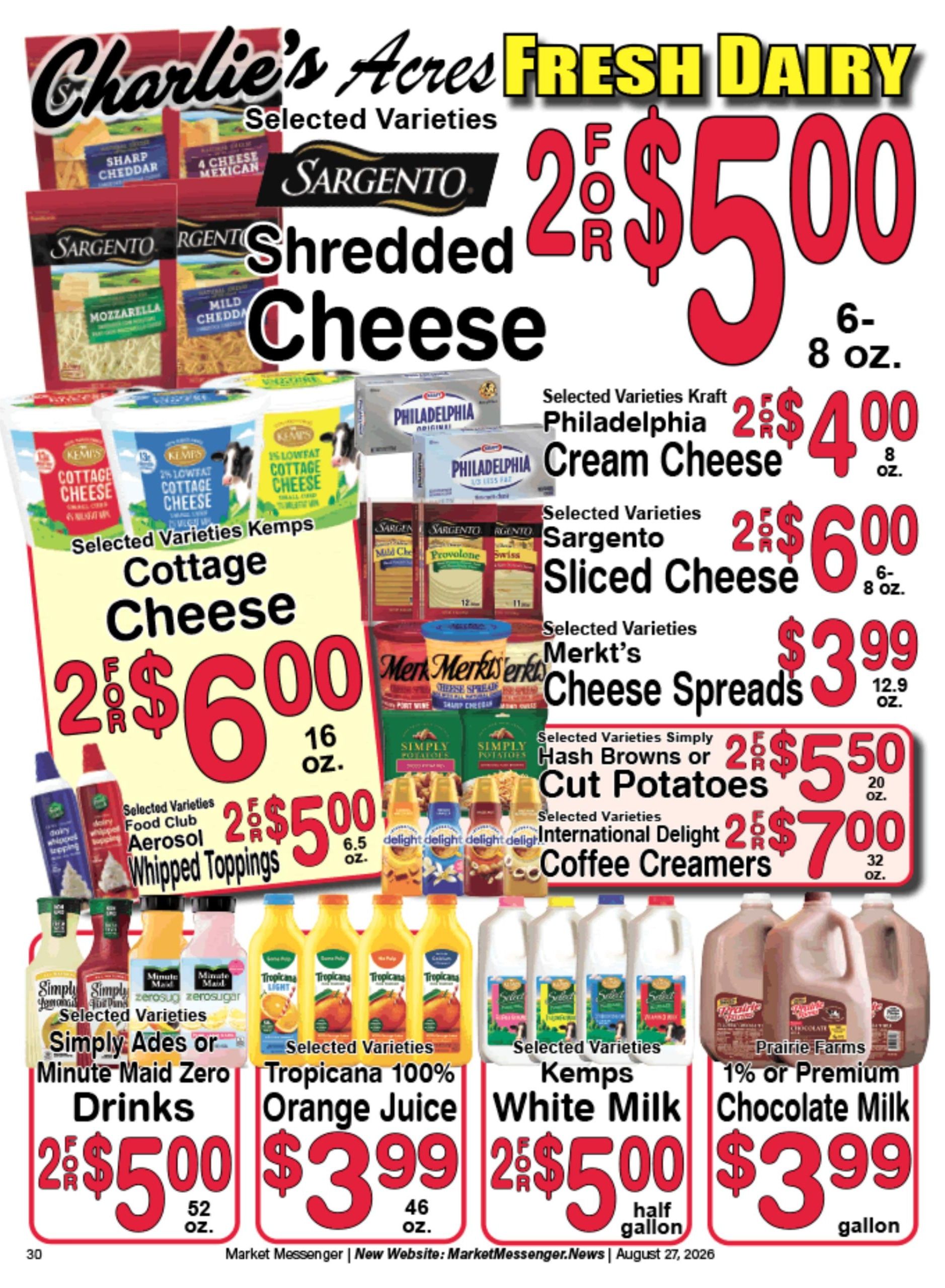 Charlie's County Market Weekly Ad August 28 - September 3, 2026