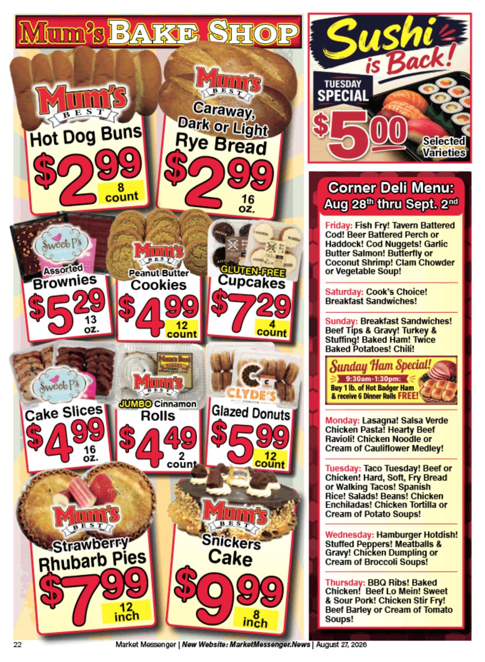 Charlie's County Market Weekly Ad August 28 - September 3, 2026