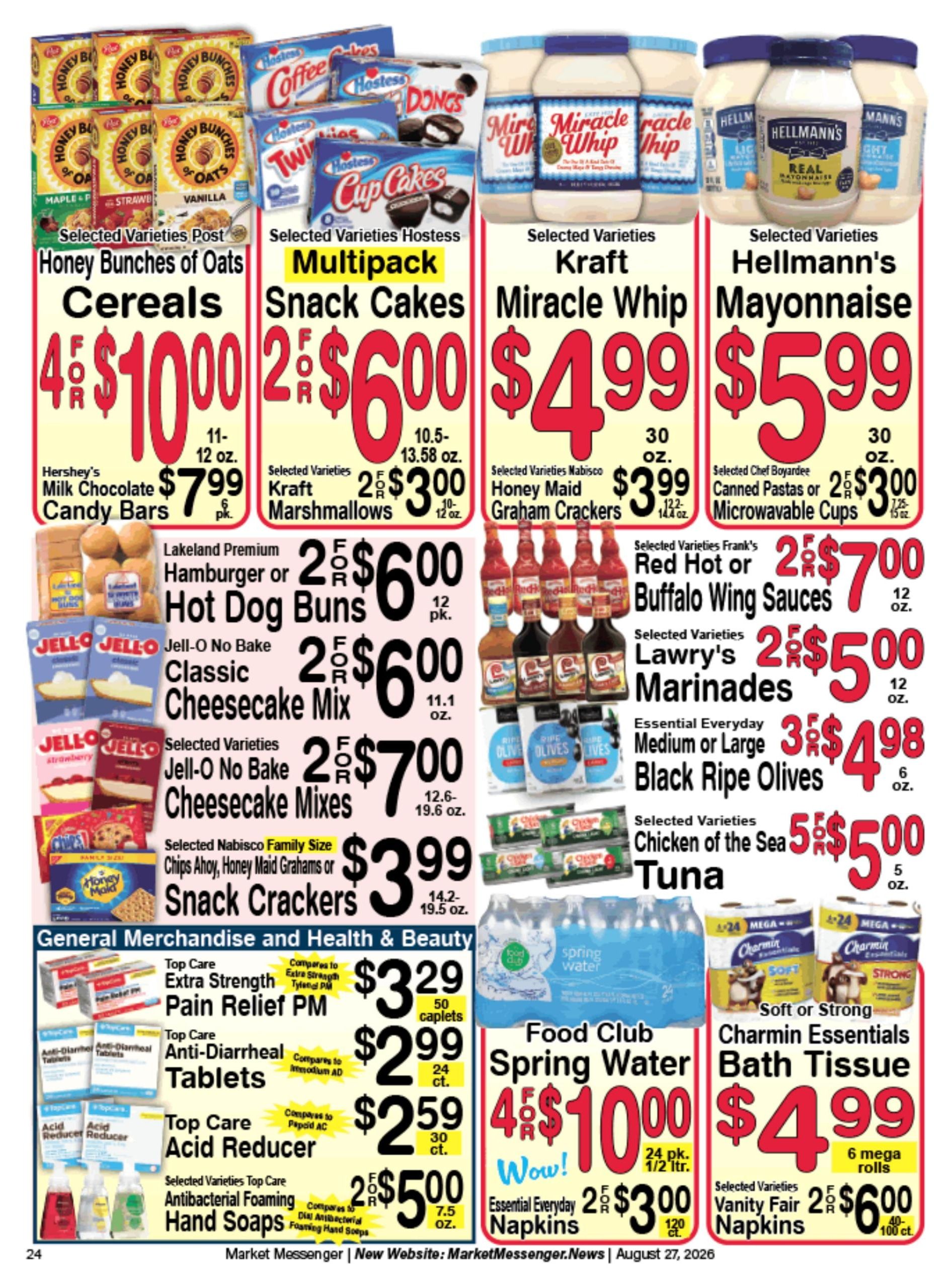 Charlie's County Market Weekly Ad August 28 - September 3, 2026