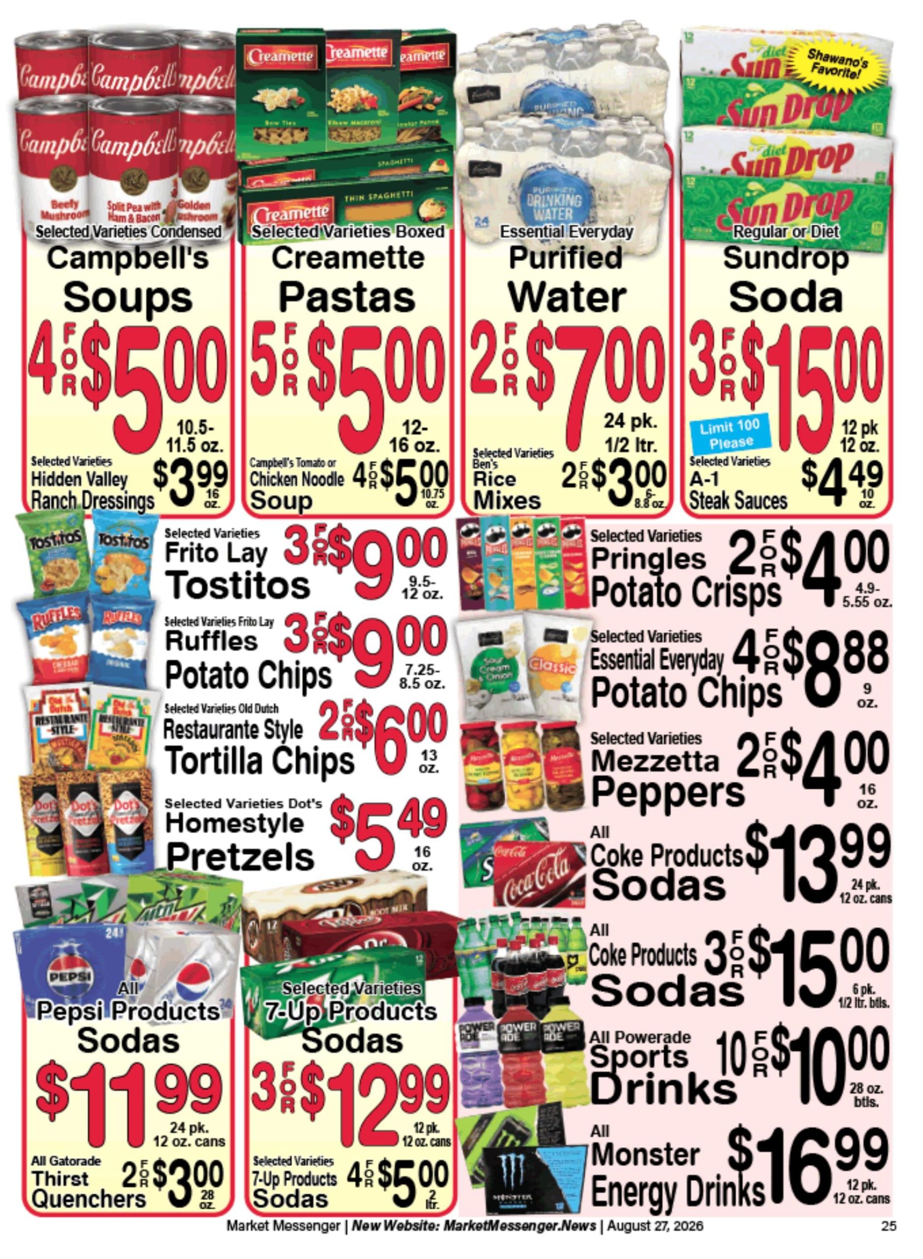 Charlie's County Market Weekly Ad August 28 - September 3, 2026