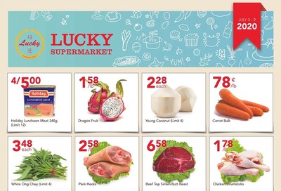 Lucky Supermarket (Winnipeg) Flyer July 3 to 9