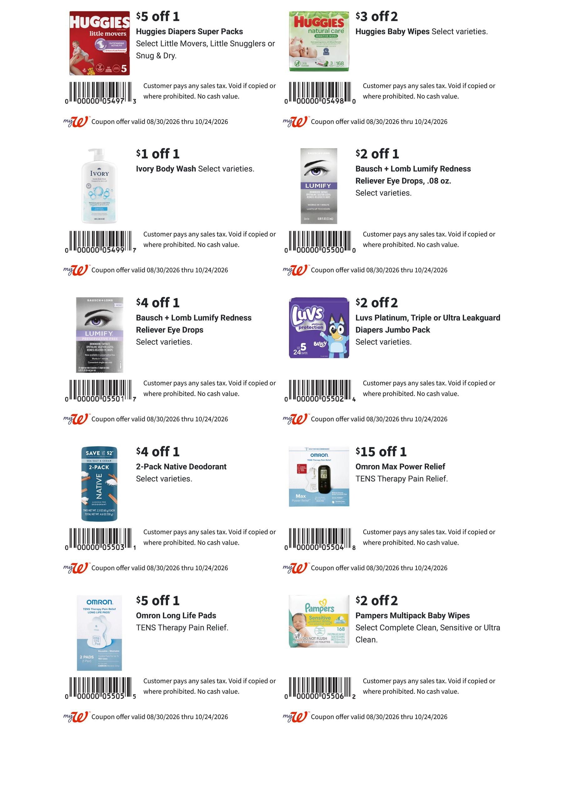 Walgreens September Savings Book Weekly Ad August 30 - September 26, 2026