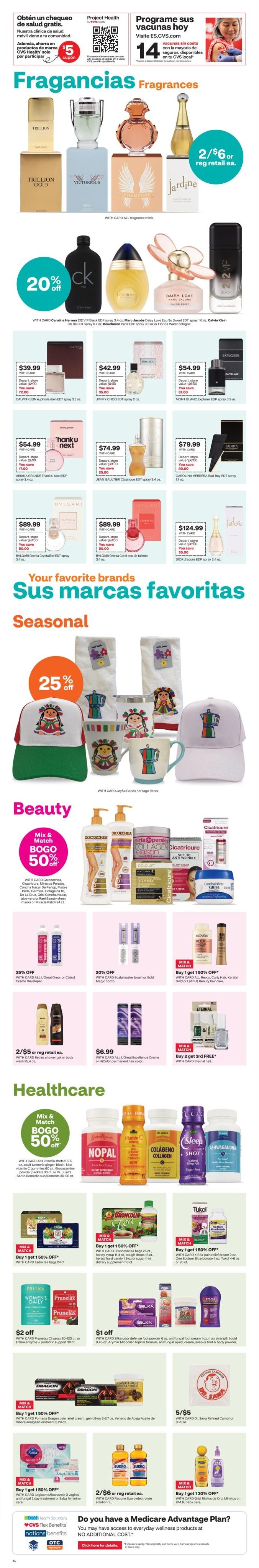 CVS Pharmacy (Boca Raton Area, FL) y más Weekly Ad August 30 - September 12, 2026