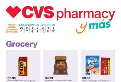CVS Pharmacy (Bridgeport Area, CT) y más Weekly Ad August 30 - September 12, 2026