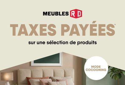 Meubles RD Flyer August 31 to September 7