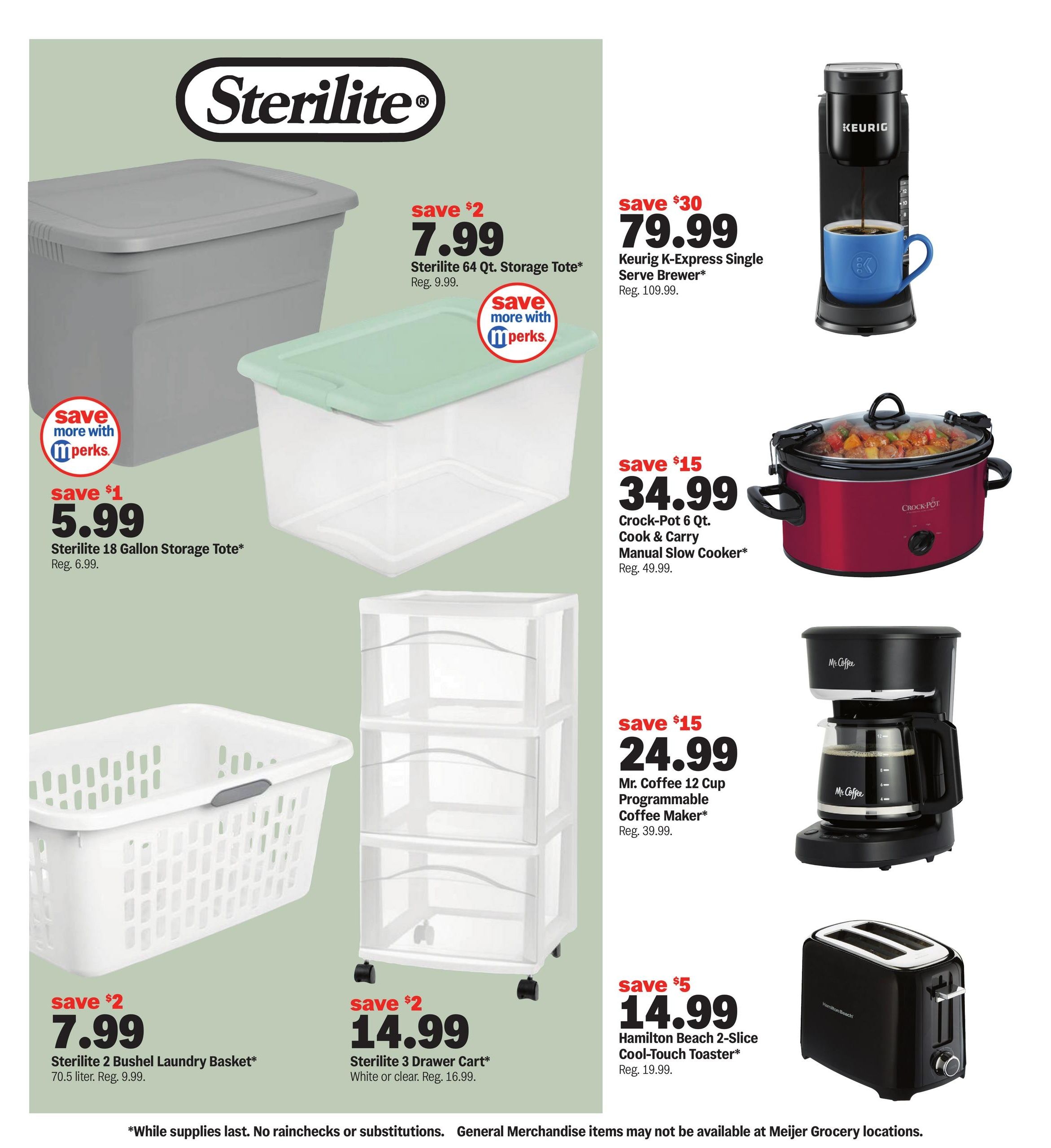 Meijer college vibes. real low prices. Weekly Ad September 2 - 8, 2026
