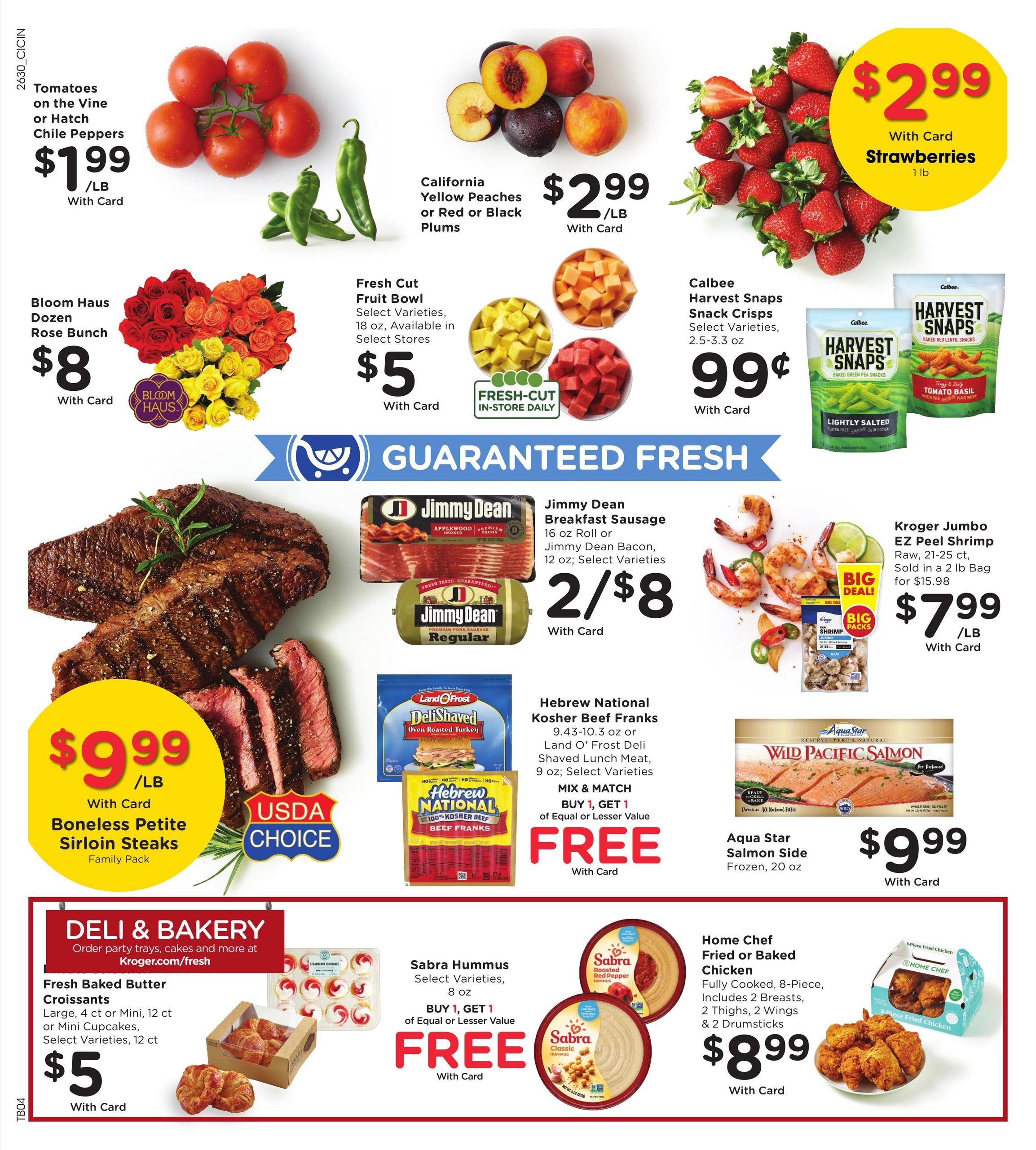 Kroger (Hamilton–Ross Area, OH) Weekly Ad August 26 - September 1, 2026