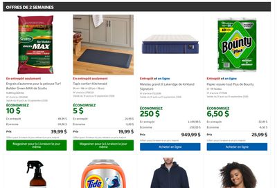 Costco (QC) Warehouse Offers August 31 to September 13