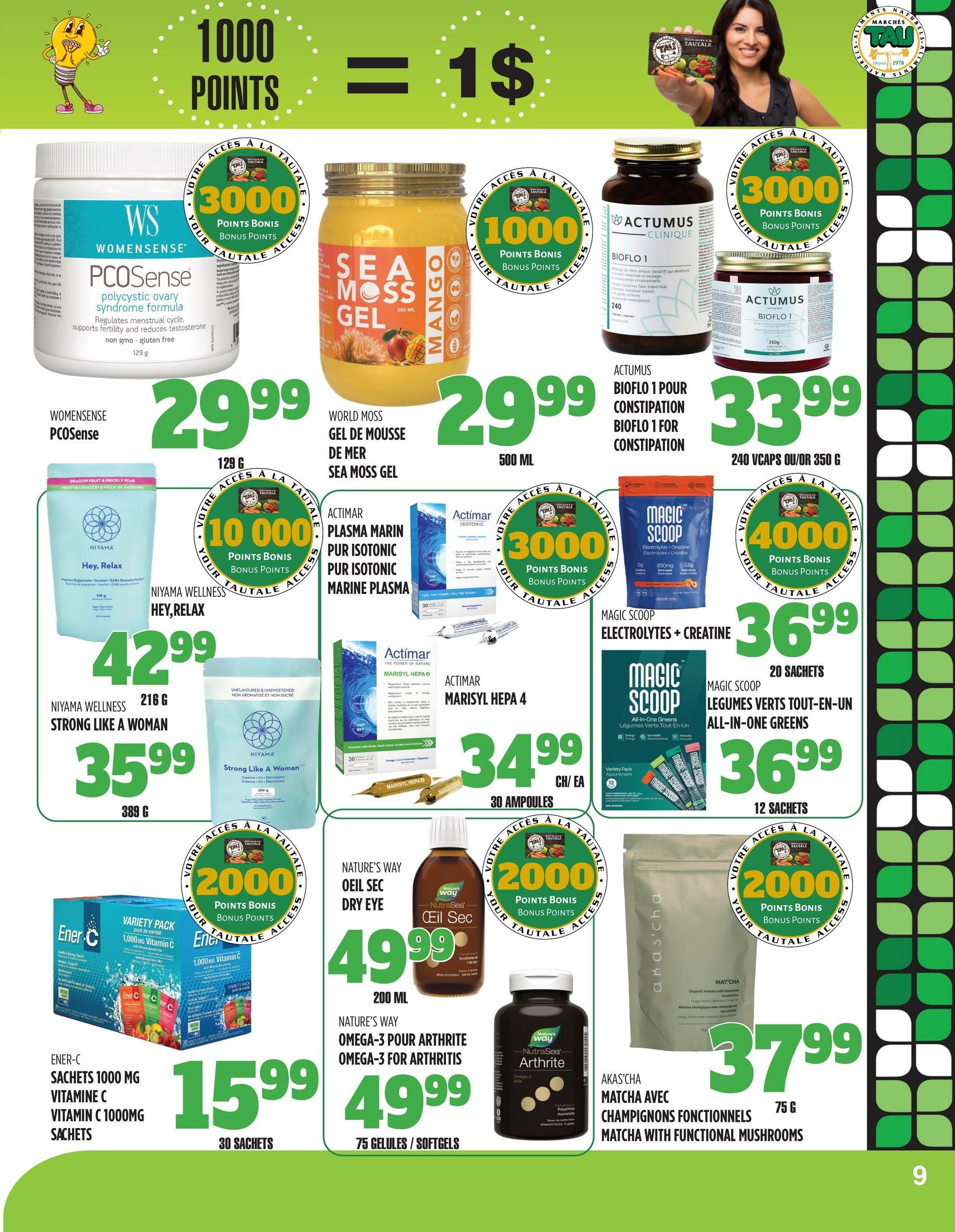 Marches Tau Flyer August 31 to October 4