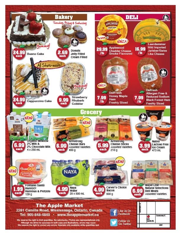 The Apple Market Flyer August 31 to September 6