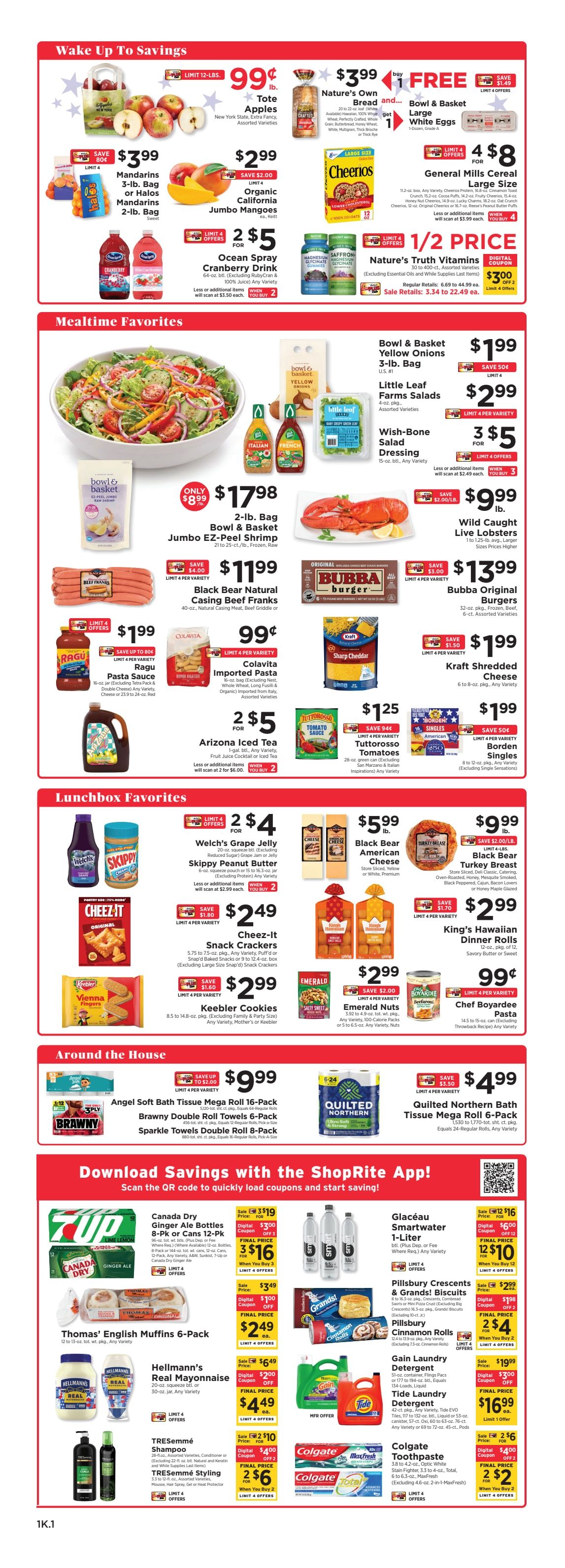 ShopRite (318 Lloyd Rd, Aberdeen, NJ) Weekly Ad August 30 - September 5, 2026