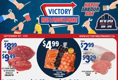 Victory Meat Market Flyer September 1 to 5
