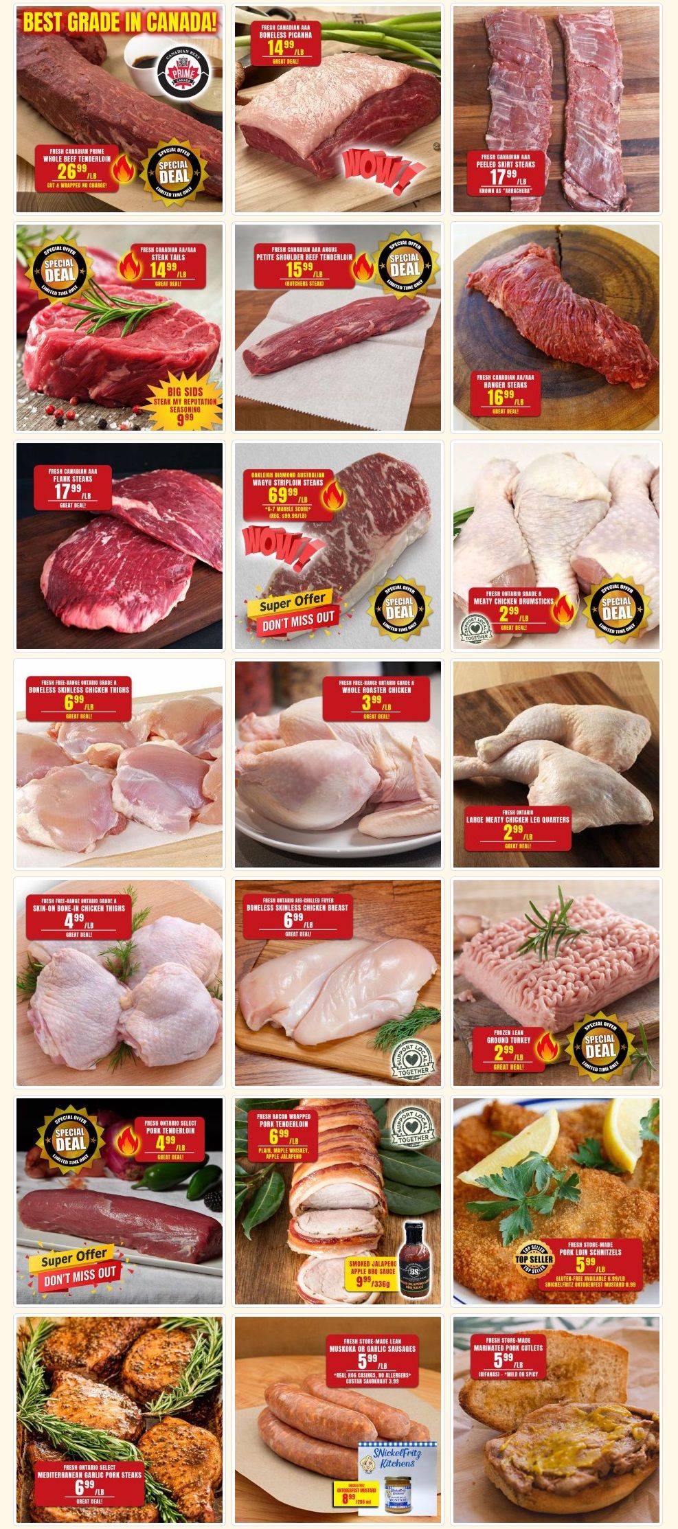 Robert's Quality Fresh Meats Flyer August 31 to September 7