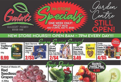 Galati Market Fresh Flyer July 3 to 9