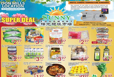 Sunny Foodmart (Don Mills) Flyer July 3 to 9