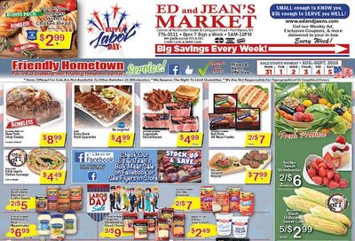 Ed and Jean's Market Weekly Ad August 30 - September 5, 2026