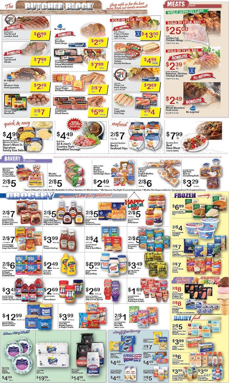 Ed and Jean's Market Weekly Ad August 30 - September 5, 2026