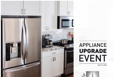 Visions Electronics Appliance Upgrade Event Flyer July 3 to 9
