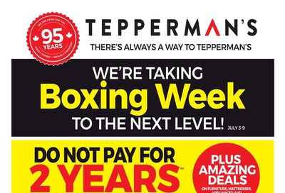 Tepperman's Flyer July 3 to 9