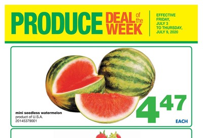 Wholesale Club (West) Produce Deal of the Week Flyer July 3 to 9