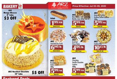 Arz Fine Foods Flyer July 3 to 9