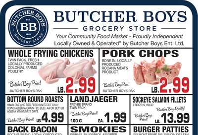 Butcher Boys Grocery Store Flyer July 3 to 9