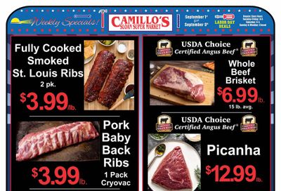 Sloan Super Market Weekly Ad August 30 - September 5, 2026