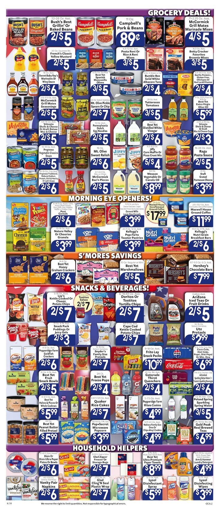 Valley Market and Jim's Great American Weekly Ad August 30 - September 5, 2026