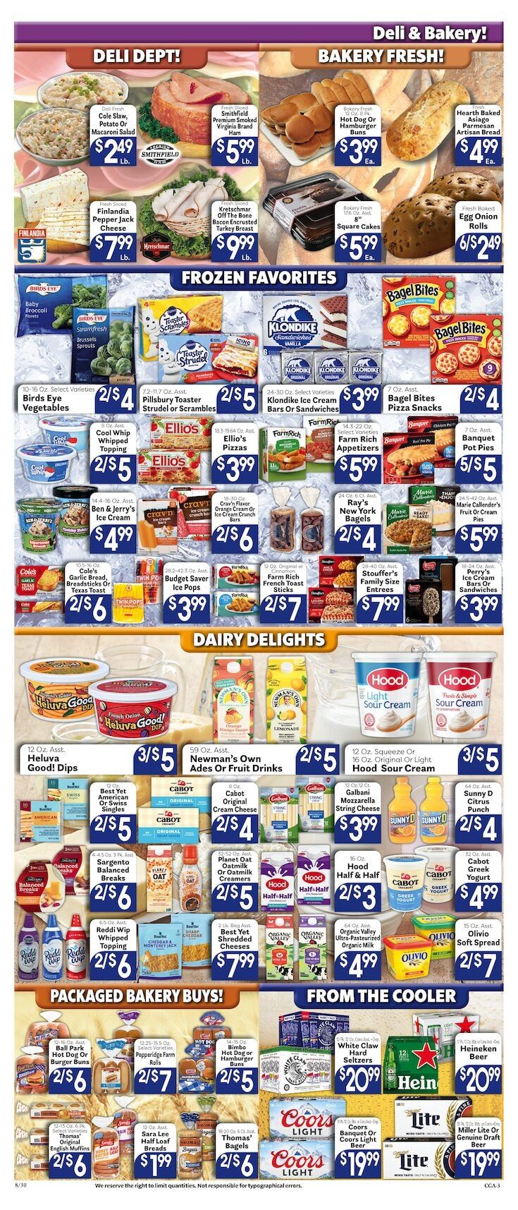 Valley Market and Jim's Great American Weekly Ad August 30 - September 5, 2026