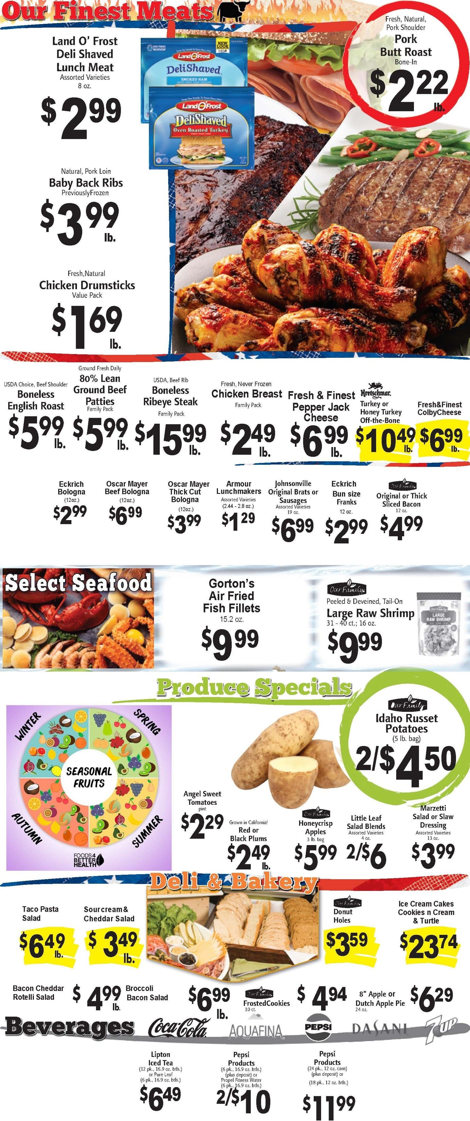 Fronney's Foods Weekly Ad August 31 - September 6, 2026