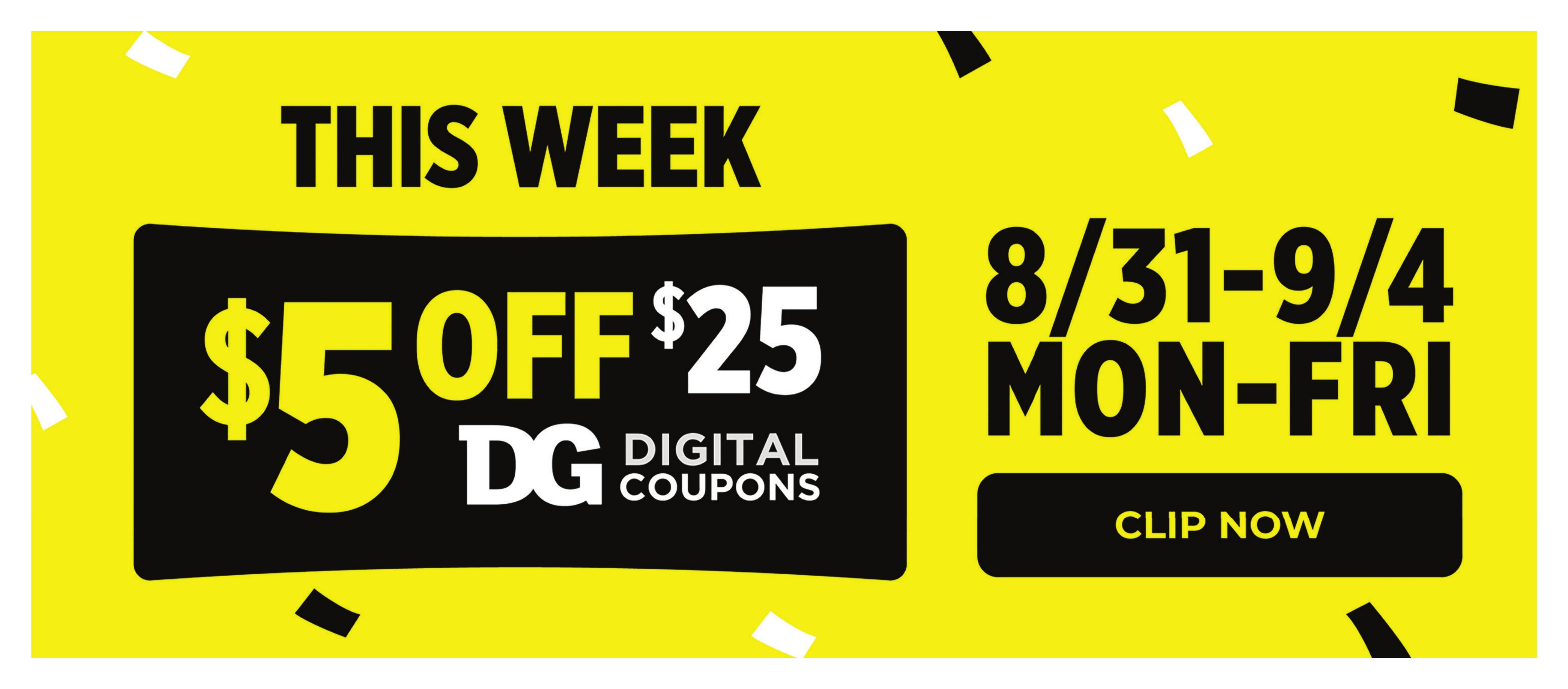 Dollar General (Hohenwald Area, TN) Weekly Ad August 30 - September 5, 2026