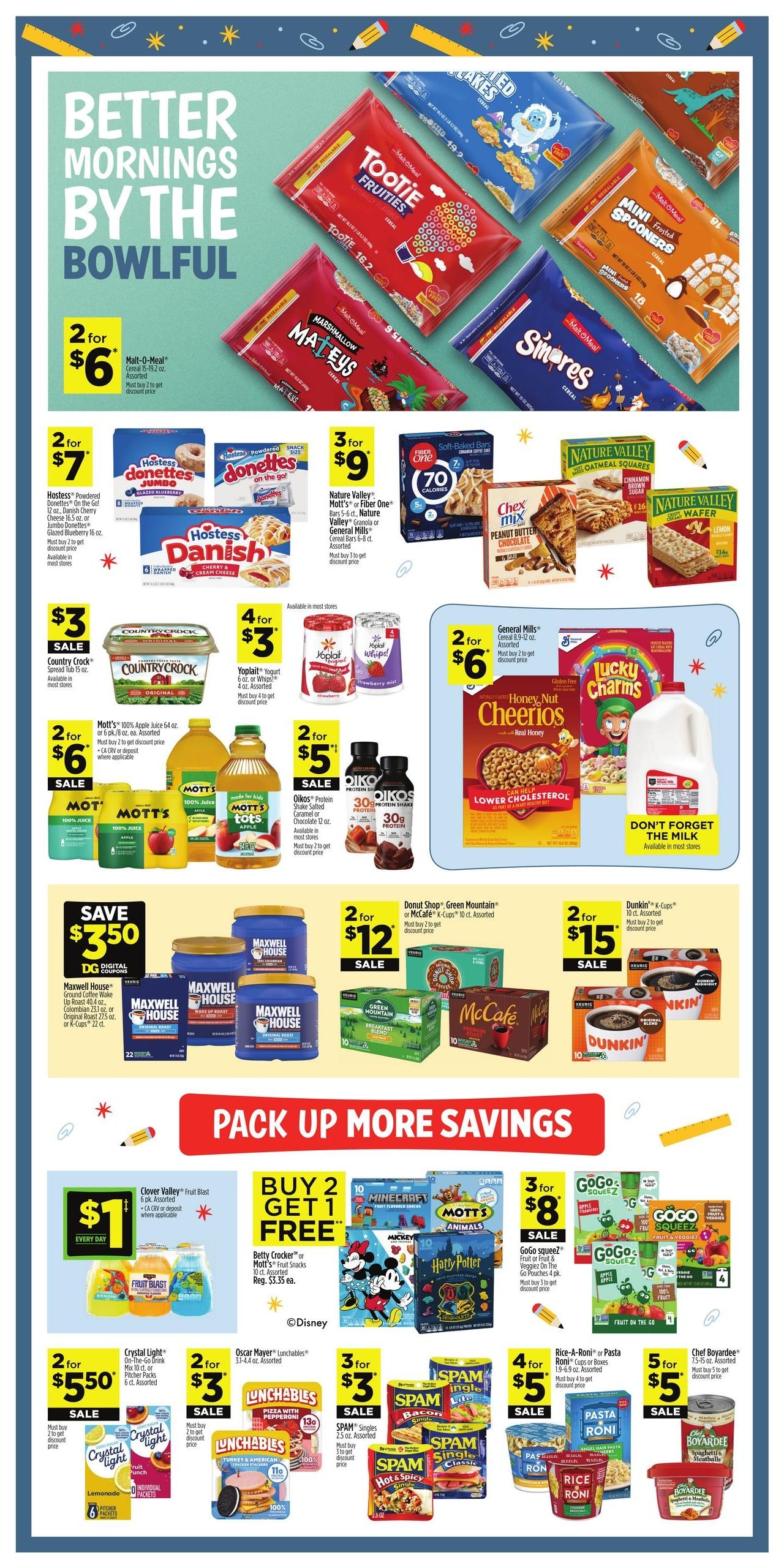 Dollar General (Little Rock Area, AR) Weekly Ad August 30 - September 5, 2026