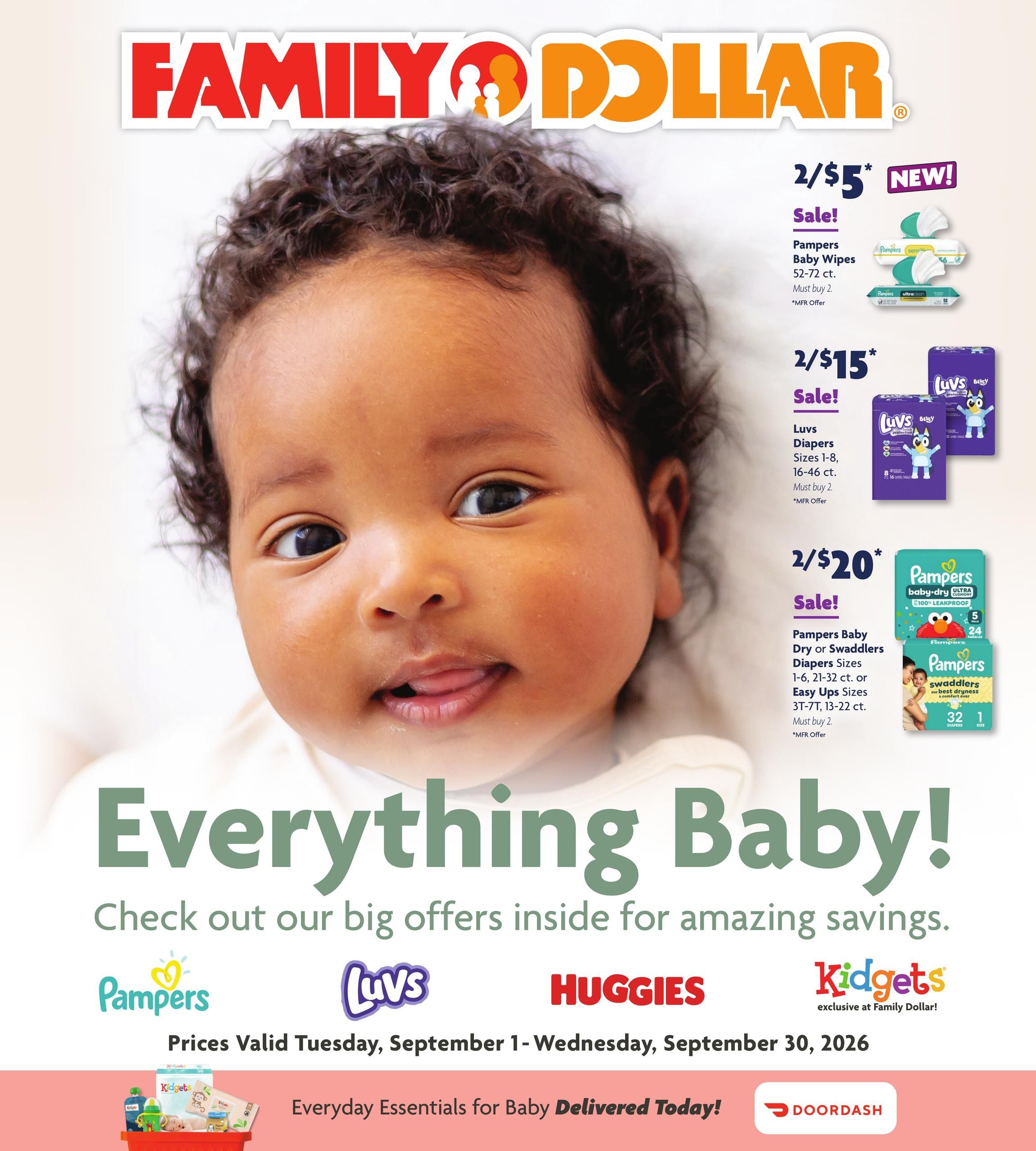 Family Dollar Digital Book Weekly Ad September 1 - 30, 2026
