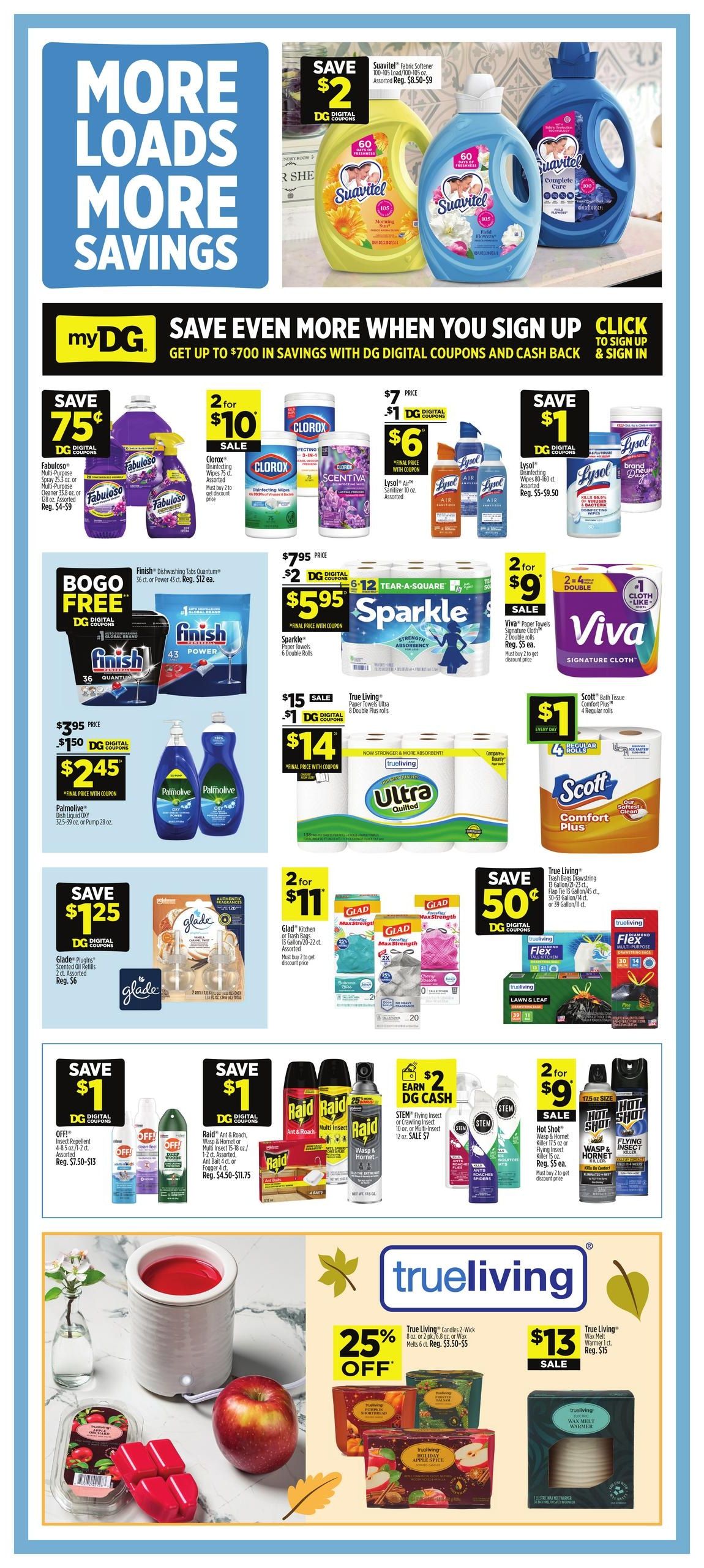 Dollar General (Maple Hill Area, NC) Weekly Ad August 30 - September 5, 2026